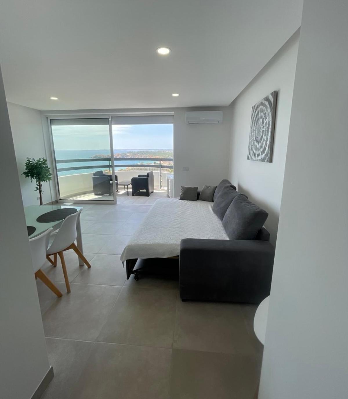 Top Ocean View Apartment - Amazing Sunset - Modern Style - Pool & 200M To Beach Portimao Bagian luar foto