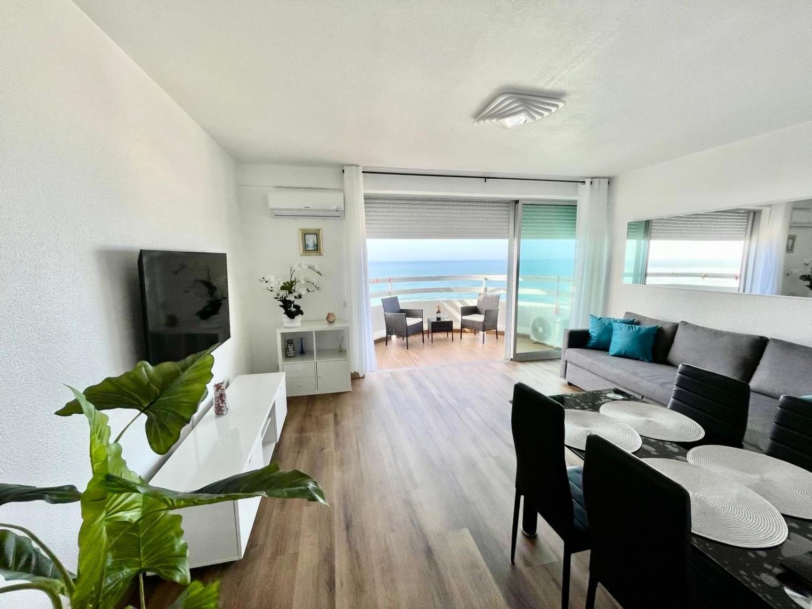Top Ocean View Apartment - Amazing Sunset - Modern Style - Pool & 200M To Beach Portimao Ruang foto
