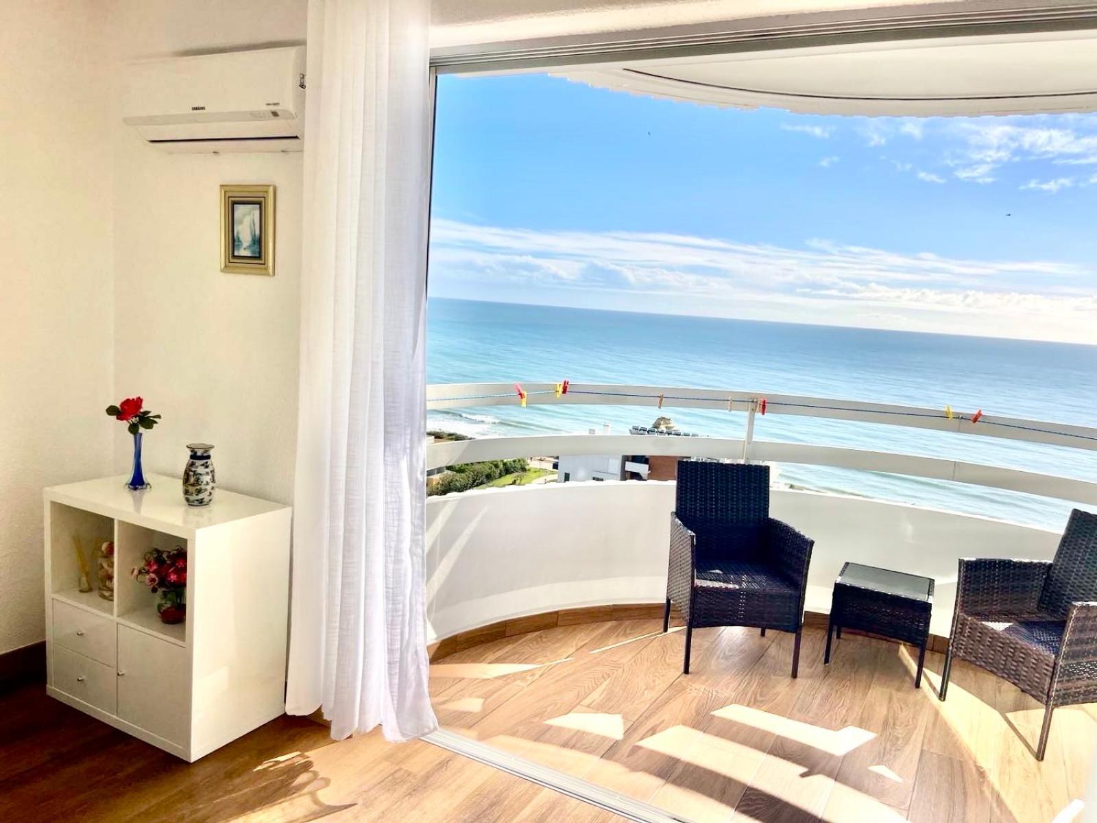 Top Ocean View Apartment - Amazing Sunset - Modern Style - Pool & 200M To Beach Portimao Ruang foto